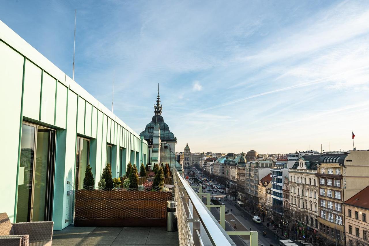 Wenceslas Square Terraces Прага Екстер'єр фото
