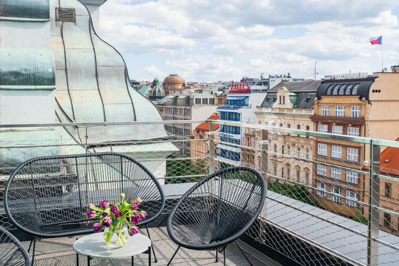 Wenceslas Square Terraces Прага Екстер'єр фото